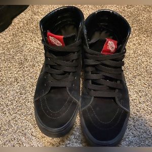 Black high top vans